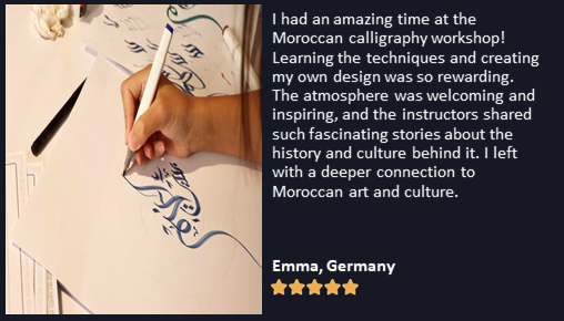 Moroccan Calligraphy Workshop